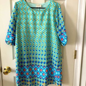 Red dress boutique dress